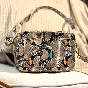 Madewell Camera Bag Snakeprint